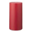 Bear Natural Organics 4" Red Christmas Handmade Pillar Candle