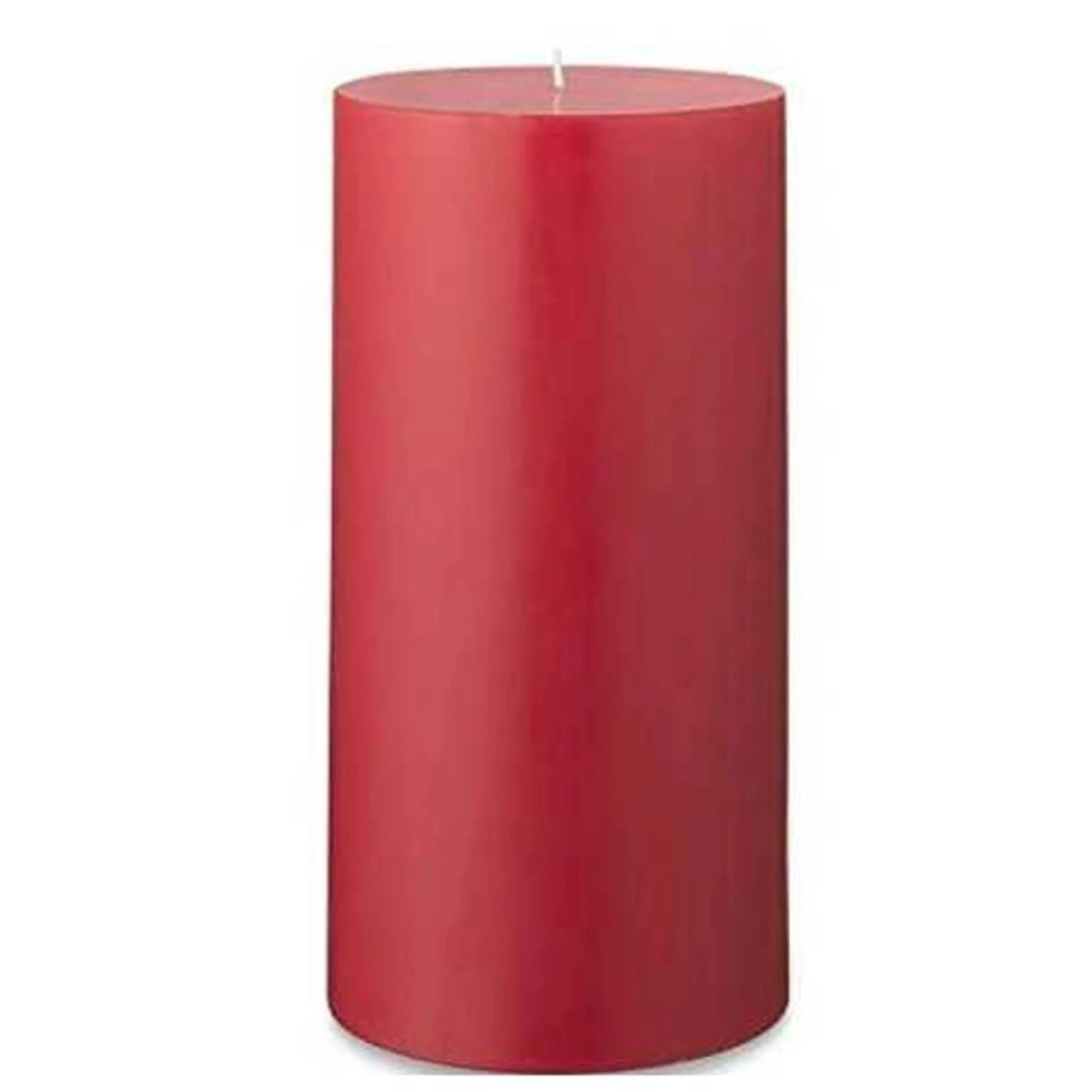 Bear Natural Organics 4" Red Christmas Handmade Pillar Candle