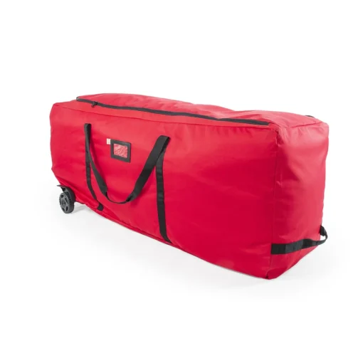 Tree Storage*Northlight 56" Red Ez Roller Christmas Tree Storage Bag With Wheels