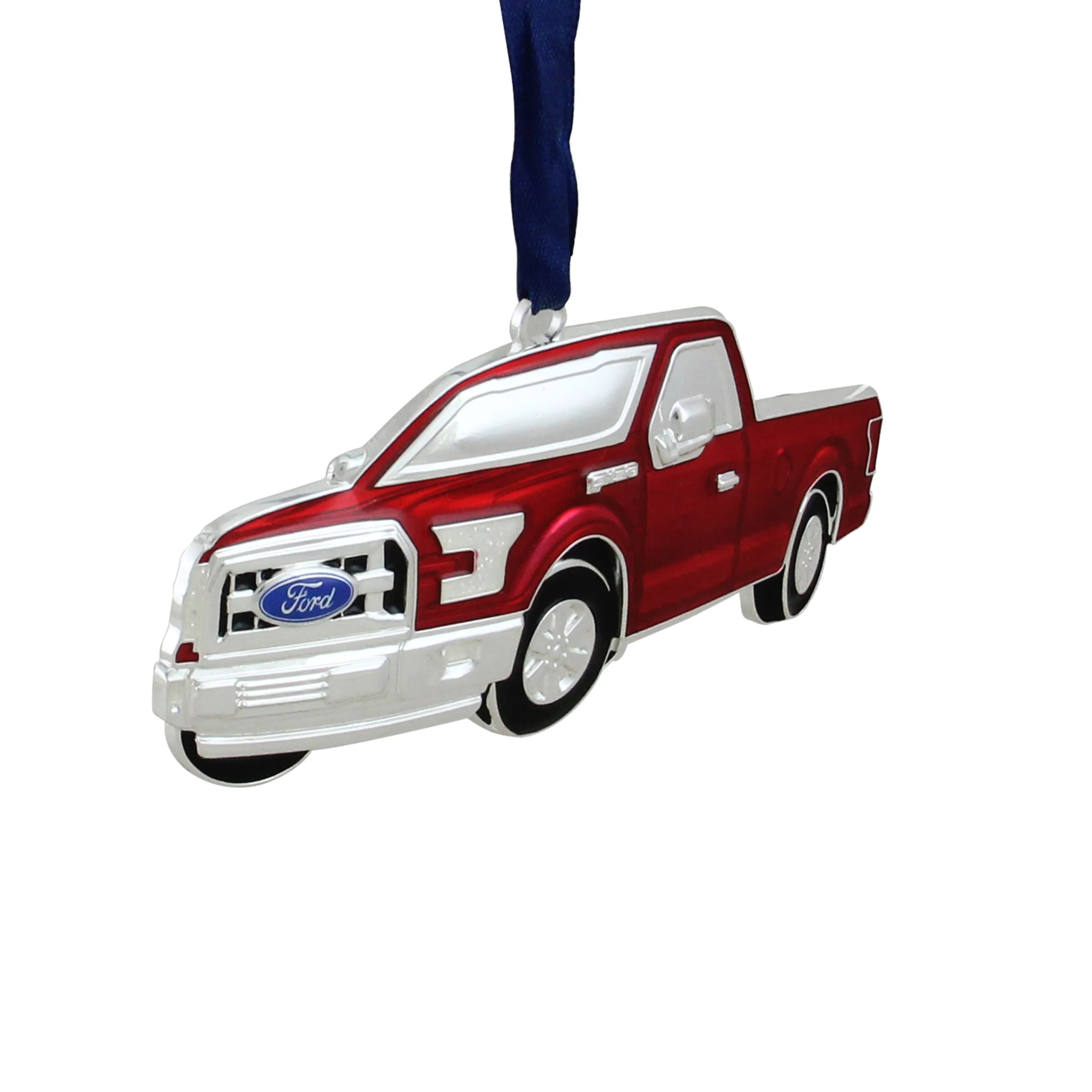 Northlight Transportation>4" Red Ford F-150 Pick Up Truck Christmas Ornament