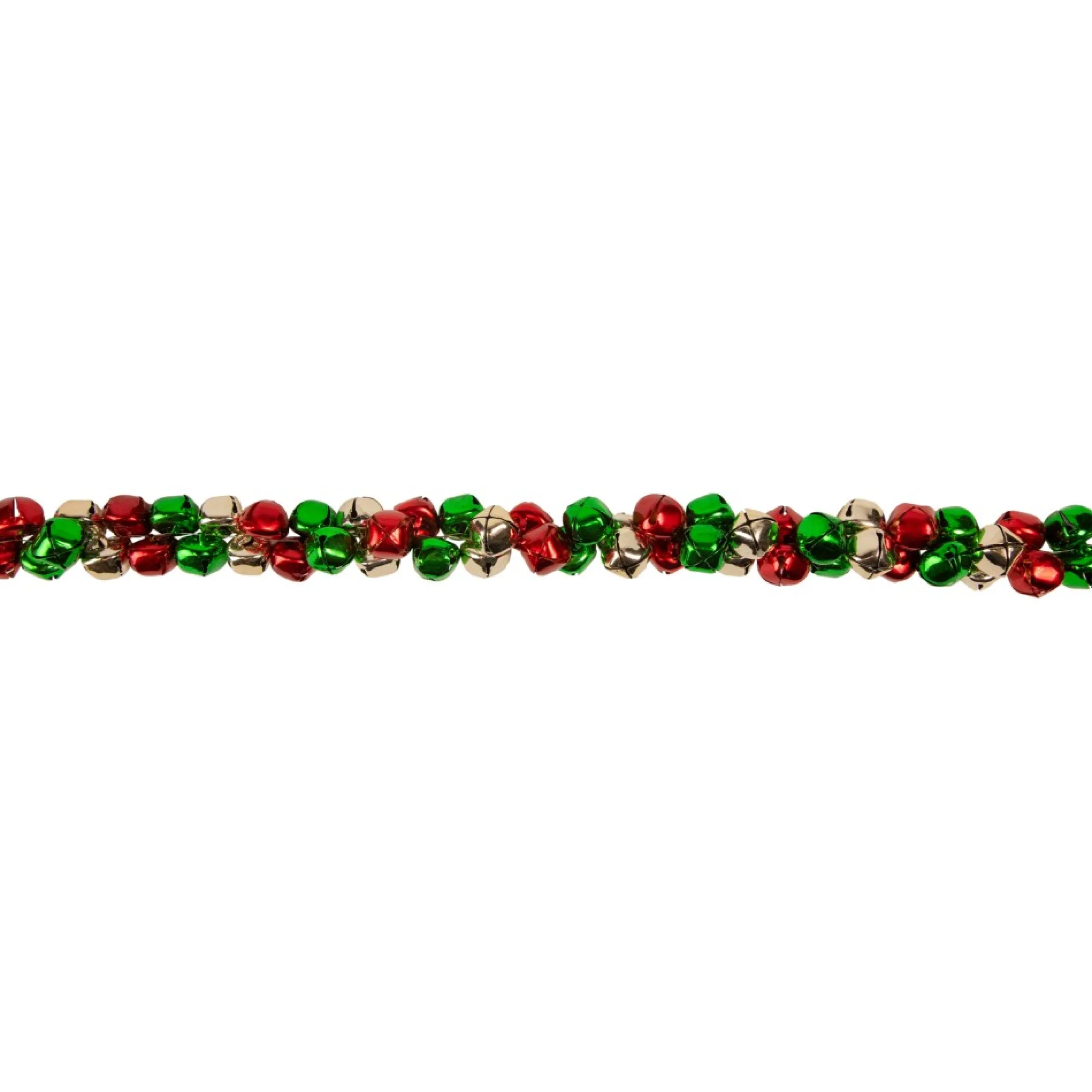 Specialty Garland*Northlight 5' Red, Green And Gold Jingle Bell Christmas Garland