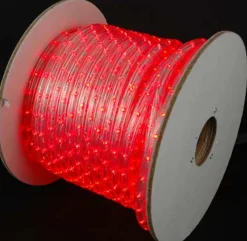 Northlight 24' Red Led Commercial Grade Christmas Rope Lights