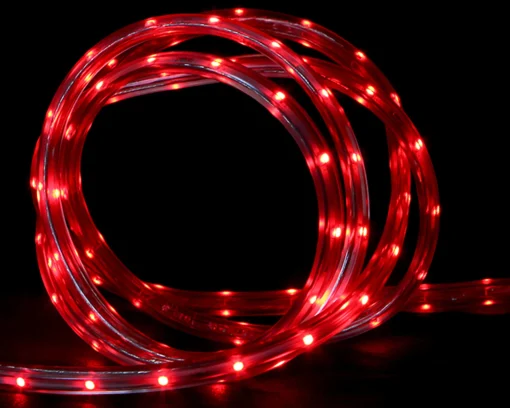 CC Christmas Decor 30' Red Led Outdoor Christmas Linear Tape Lighting