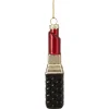 Northlight Fashion & Beauty>4.75" Red Lipstick Glass Christmas Ornament