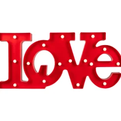 Northlight 20" Red 'Love' Led Valentine's Day Marquee Wall Sign