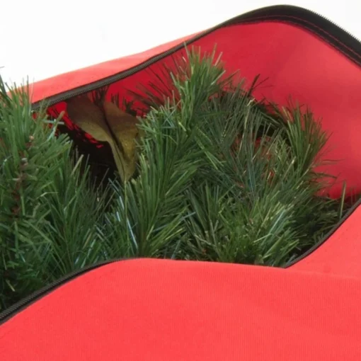 Decoration Storage*Northlight 48" Red Multi Use Christmas Storage Bag - For Garlands, Trees, Lights, Inflatables And More