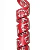 Pacific Rim Western>5" Red Twisted Bandana Beat Christmas Ornament