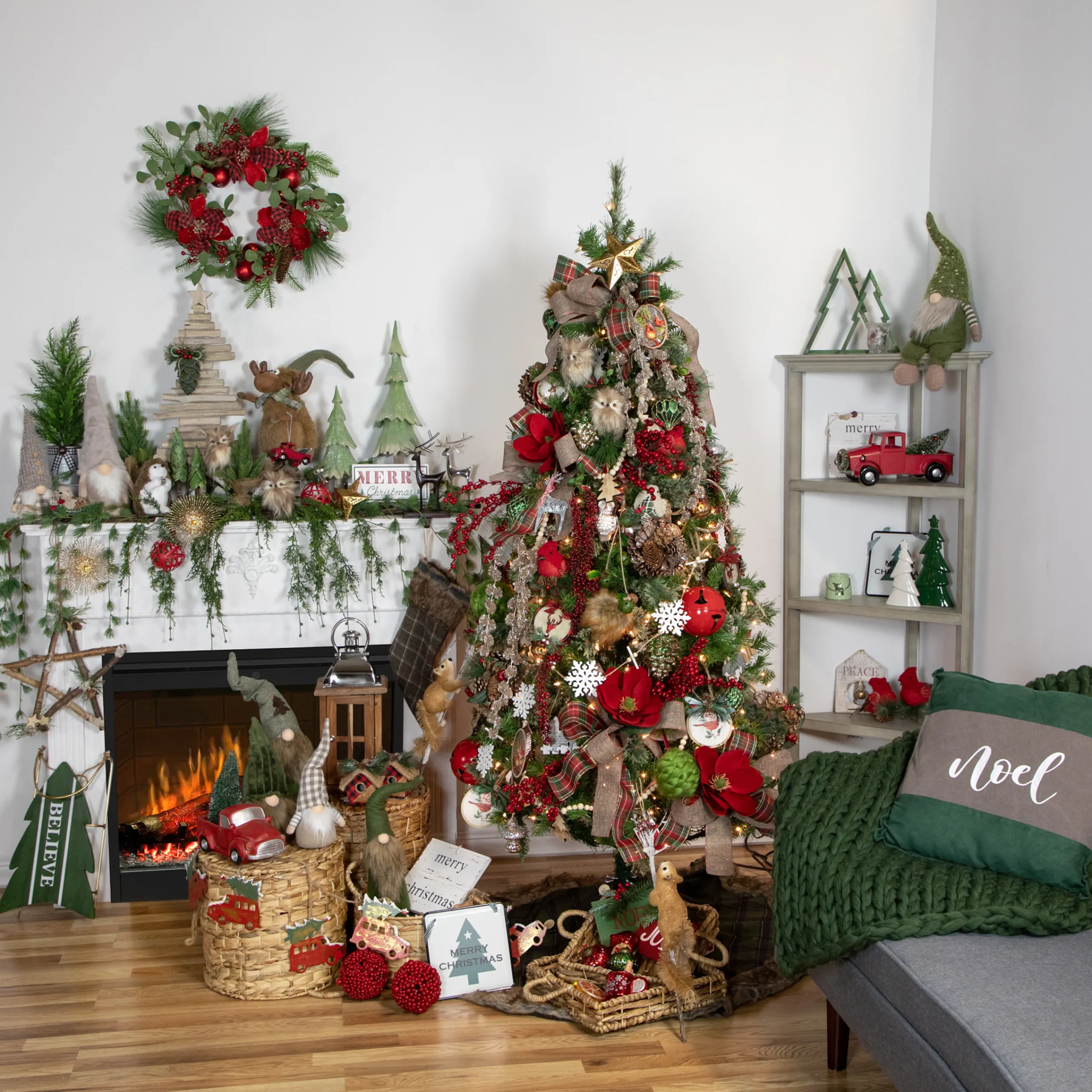 Northlight Transportation>4.5" Red Vintage Style Truck With Frosted Tree Christmas Ornament