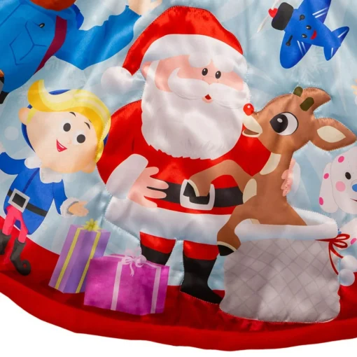 48 Inch And Smaller*KSA 48" Rudolph And Friends Christmas Tree Skirt