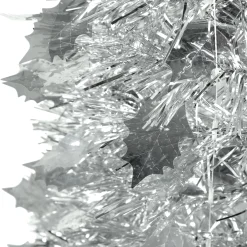 Northlight Pop Up Trees></noscript>4' Silver Tinsel Pop-Up Artificial Christmas Tree, Unlit