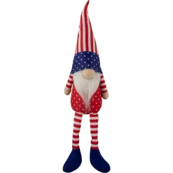 Northlight 17.75" Sitting Patriotic Boy 4Th Of July Gnome