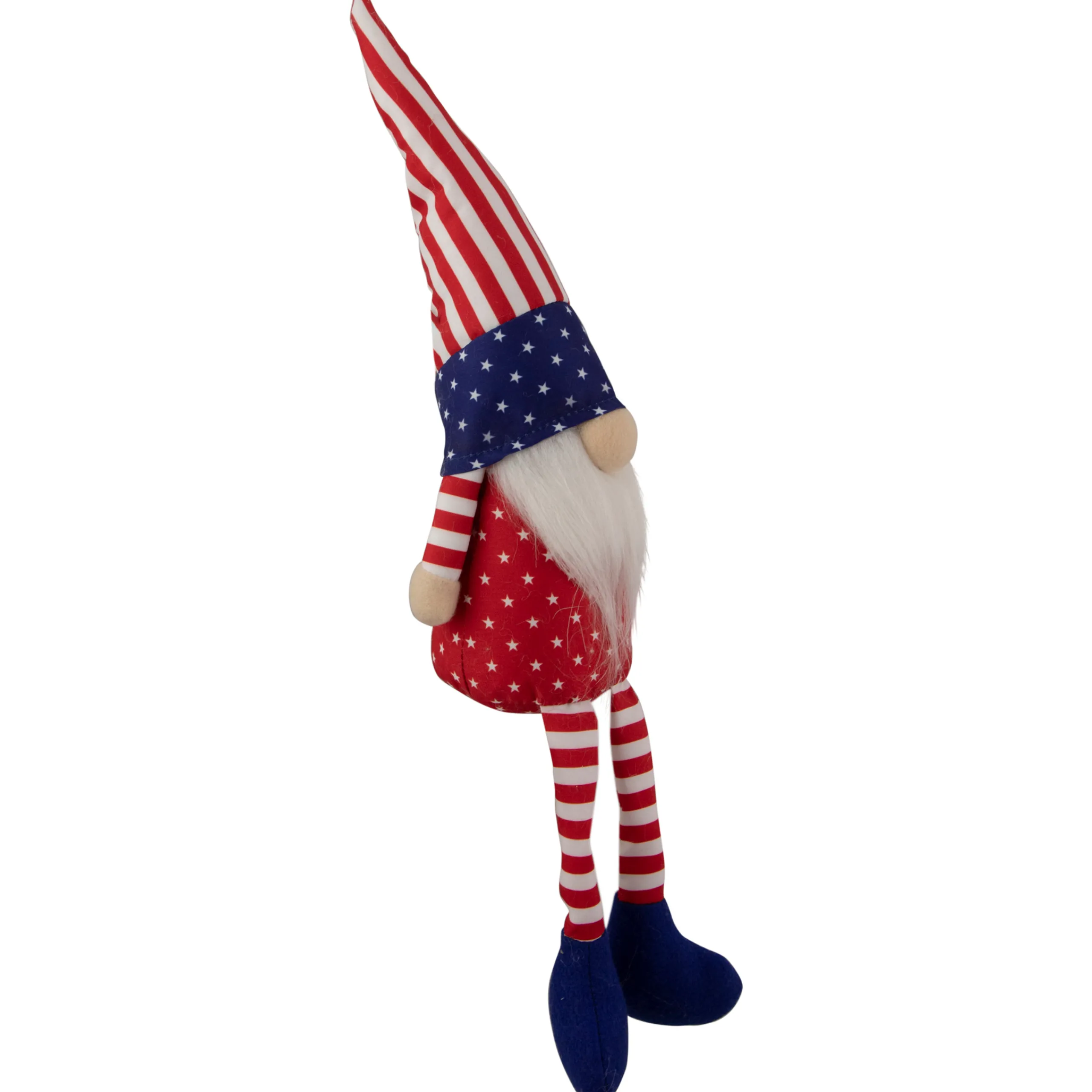 Northlight 17.75" Sitting Patriotic Boy 4Th Of July Gnome