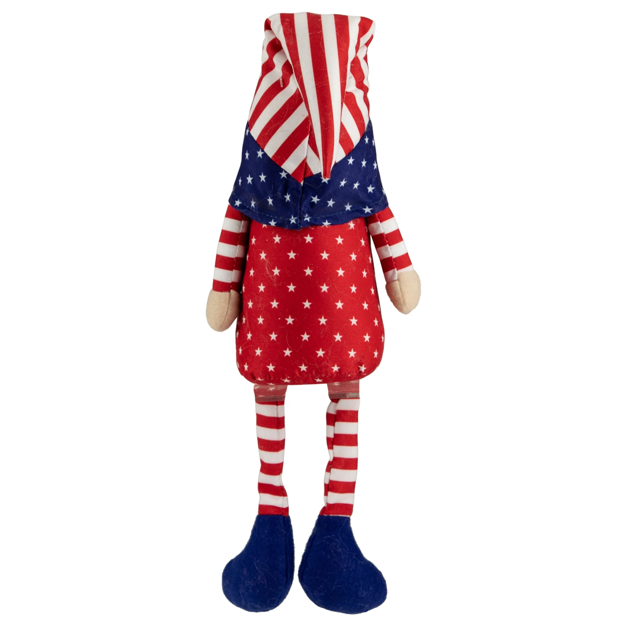 Northlight 17.75" Sitting Patriotic Boy 4Th Of July Gnome