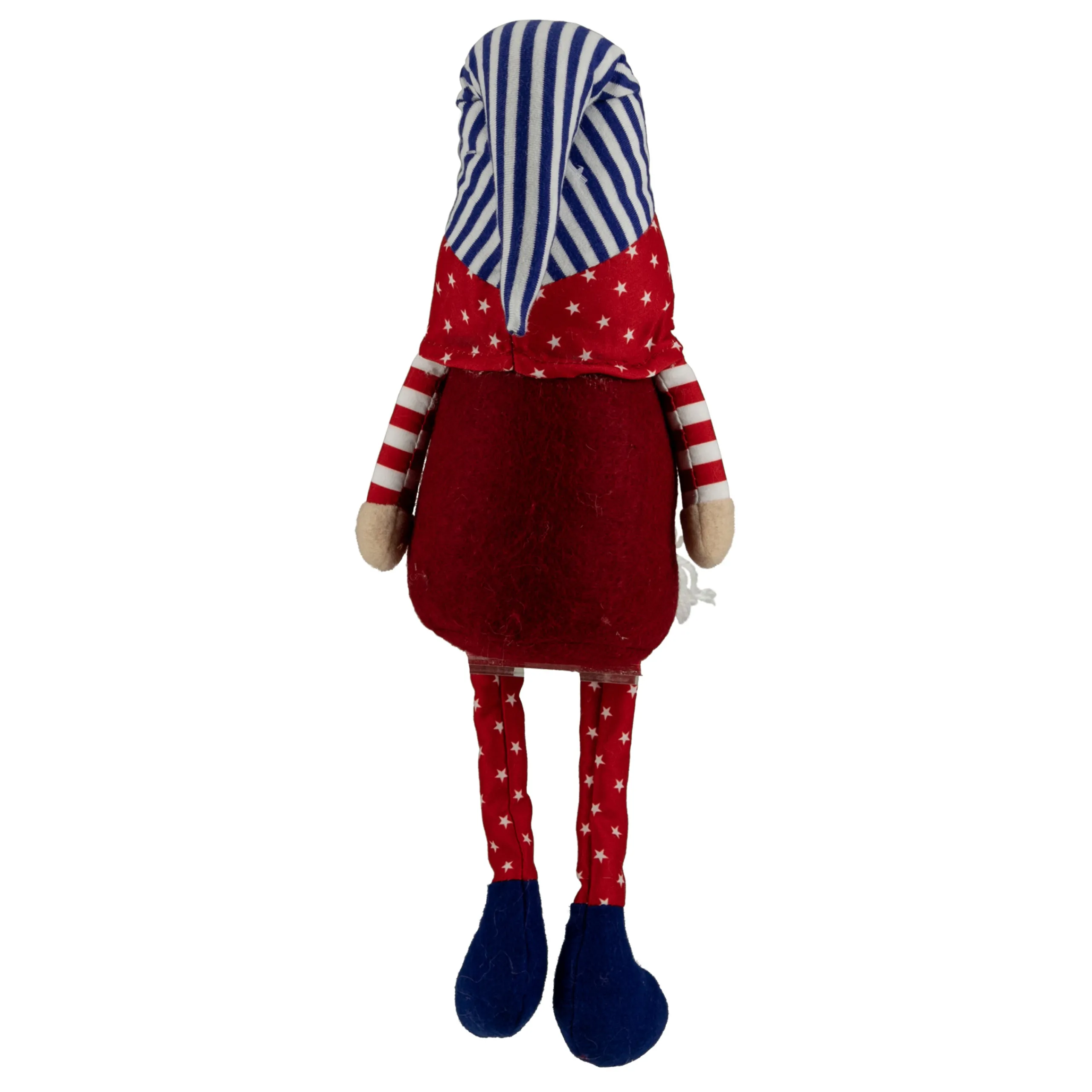 Northlight 17.75" Sitting Patriotic Girl 4Th Of July Gnome