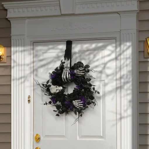 Wreath Accessories*National Tree Company 18" Skeleton Arm Halloween Wreath Hanger