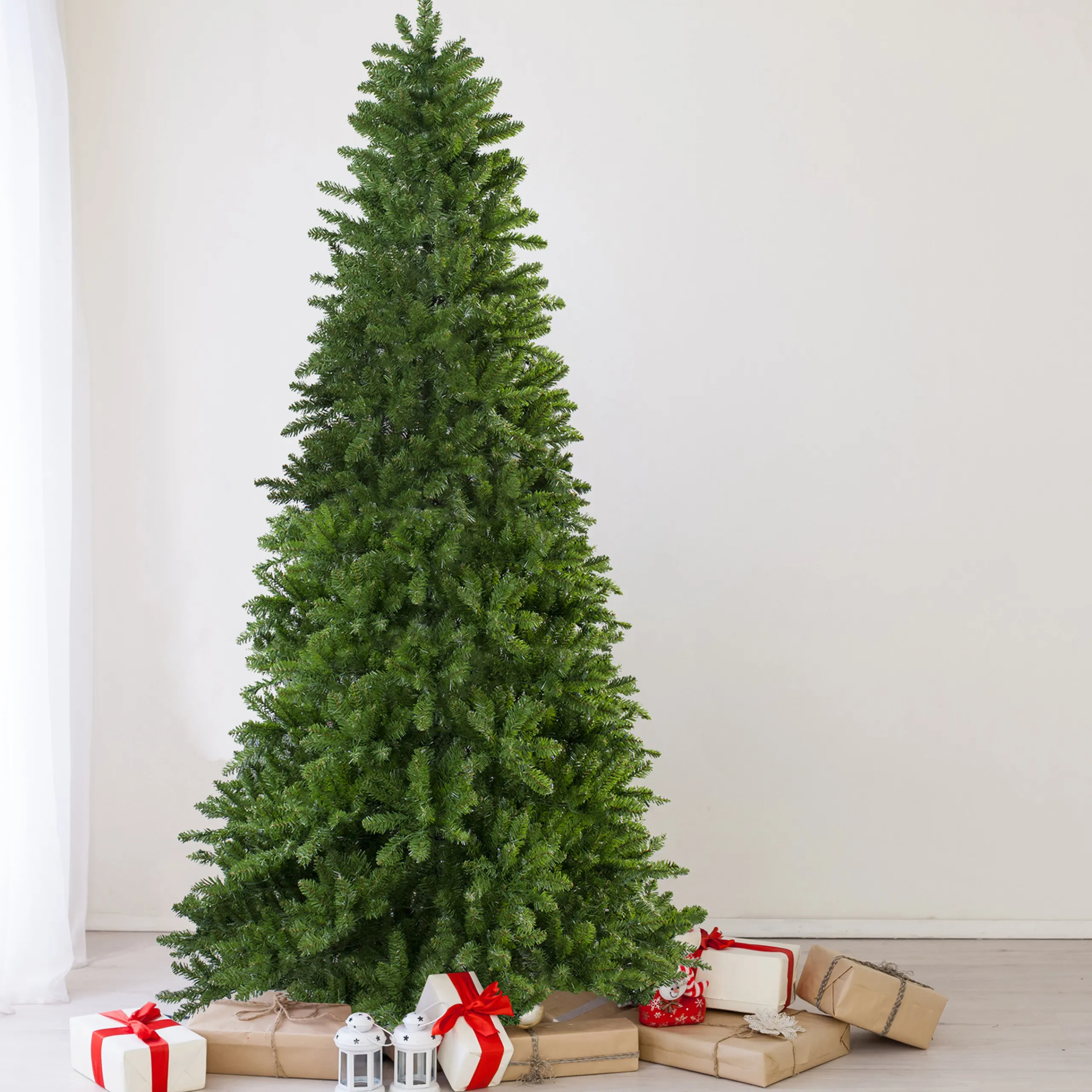 Northlight 10 To 14 Feet Tall>12' Slim Eastern Pine Artificial Christmas Tree - Unlit
