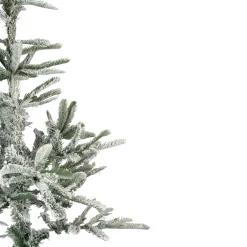 Northlight 9 And 9.5 Feet Tall></noscript>9' Slim Flocked Nordmann Fir Artificial Christmas Tree - Unlit