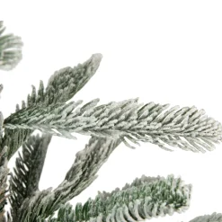 Northlight 9 And 9.5 Feet Tall></noscript>9' Slim Flocked Nordmann Fir Artificial Christmas Tree - Unlit