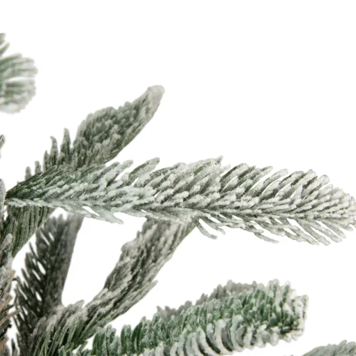 Northlight 9 And 9.5 Feet Tall>9' Slim Flocked Nordmann Fir Artificial Christmas Tree - Unlit