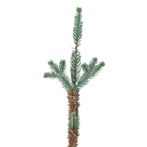 Northlight Potted Trees>4' Snow Covered Frosted Pine Artificial Christmas Tree With Jute Base – Unlit