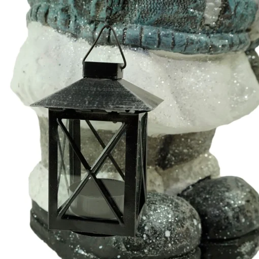 Candles & Holders*Northlight 18" Snowy Woodlands Little Girl Holding Tea Light Lantern Christmas Figurine