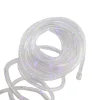 Northlight 12' Solar Powered Multi-Function Purple Led Indoor/Outdoor Christmas Rope Lights With Ground Stake
