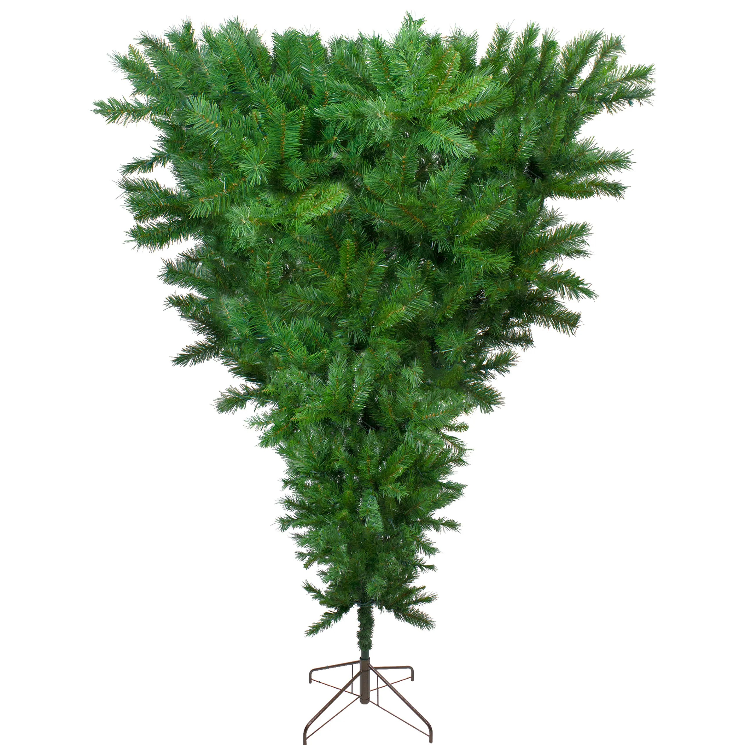 Northlight 9 And 9.5 Feet Tall>9' Sugar Pine Artificial Upside Down Christmas Tree - Unlit