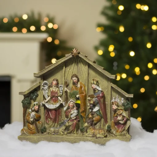 Nativities*Northlight 9.75" Tabletop Nativity Scene Christmas Figure Decoration