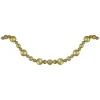 Specialty Garland*Northlight 6' Vegas Gold 3-Finish Shatterproof Ball Christmas Garland