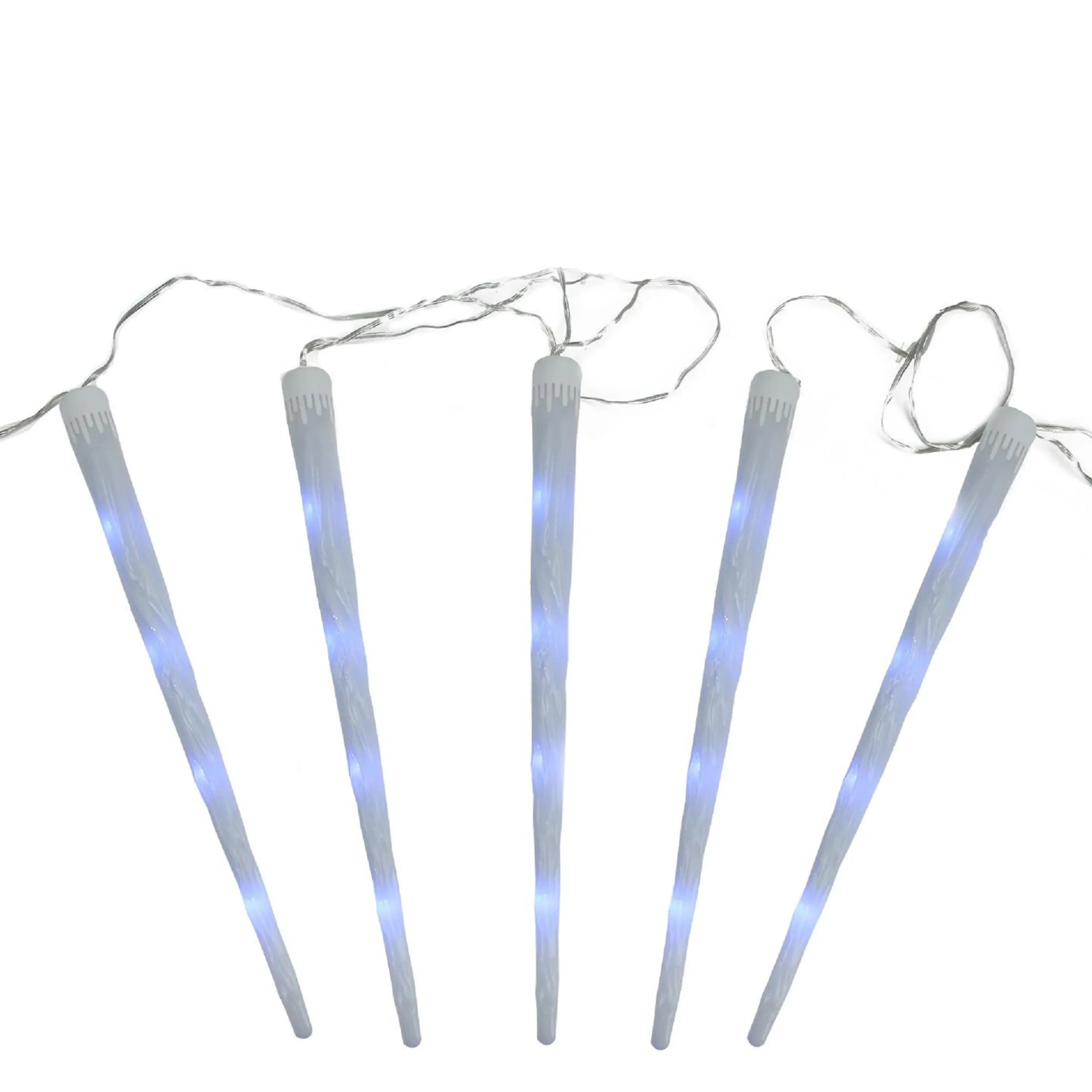 Northlight 19.5" Vibrantly Colored Snowfall Christmas Light Tubes