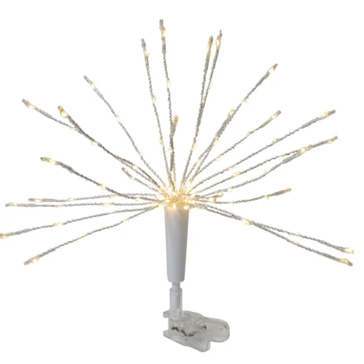 Lighted Tree Toppers*Northlight 12" Warm White Led Lighted Firework Christmas Tree Topper