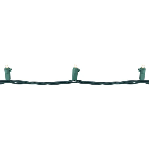 Northlight 300 Warm White Led Wide Angle Christmas Lights - 74.75 Ft Green Wire