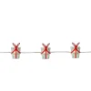 Northlight 20 Warm White Led Wrapped Christmas Presents Fairy Lights - 6 Ft Silver Wire