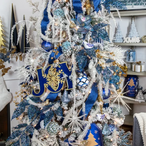 Northlight Stars>12" White And Silver Glitter Starburst Christmas Ornament