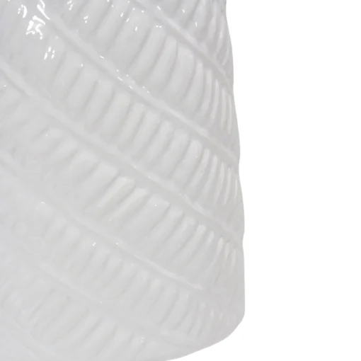 Table Top Pieces*Northlight 10" White Ceramic Cone Tree Christmas Decoration