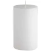Bear Natural Organics 4" White Christmas Handmade Pillar Candle