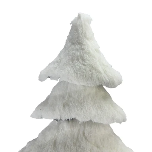 Table Top Pieces*Northlight 20.5" White Faux Fur Birch Tree Christmas Decoration