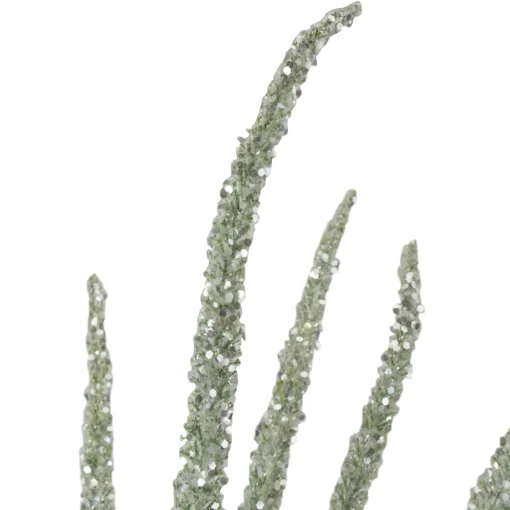 Sprays, Branches & Picks*Northlight 25" White Glittered Artificial Foxtail Christmas Spray