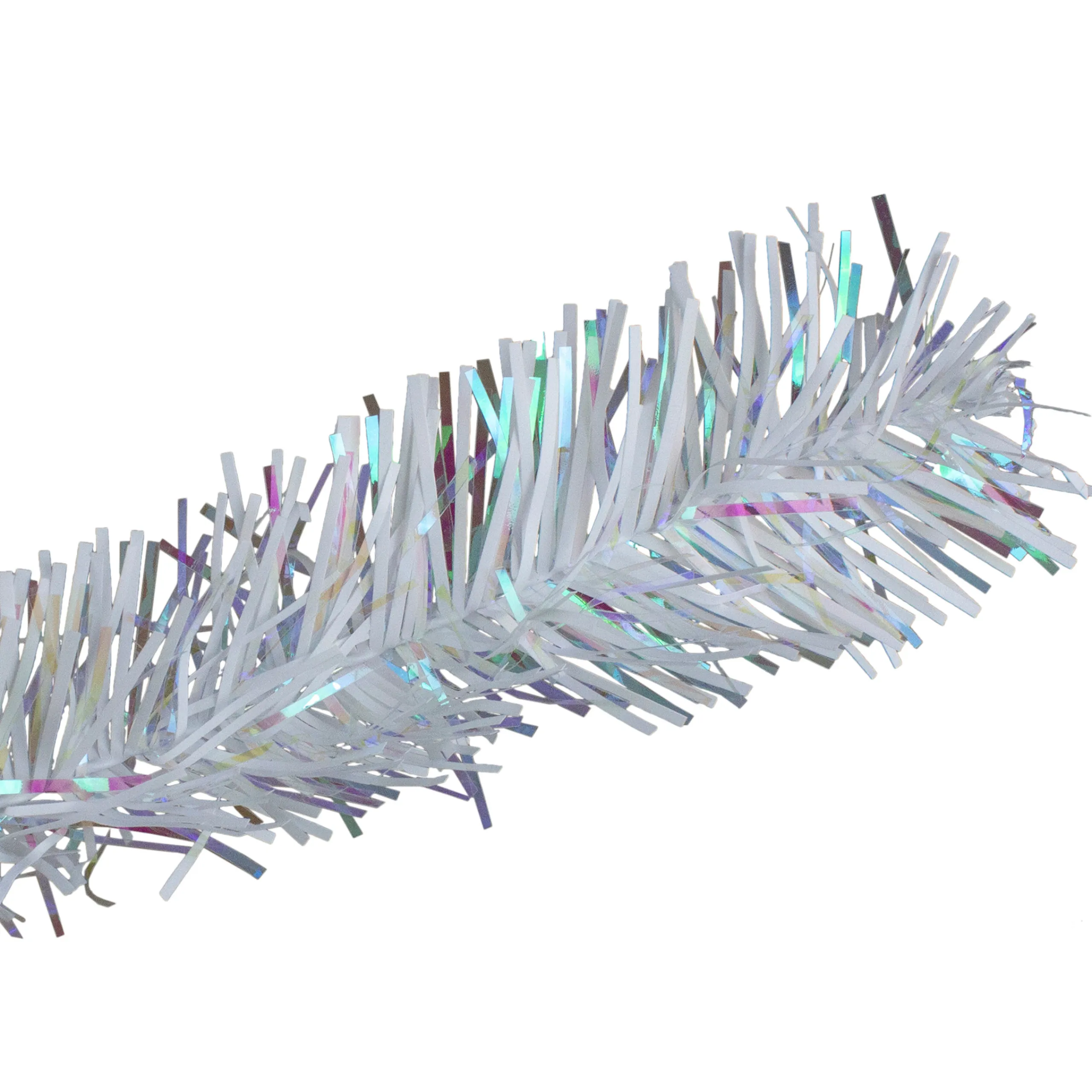 Northlight 2.5 Feet Tall And Smaller>3' White Iridescent Pine Artificial Christmas Tree - Unlit