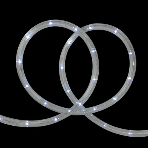 Hofert 96' White Led Flexible Christmas Rope Light