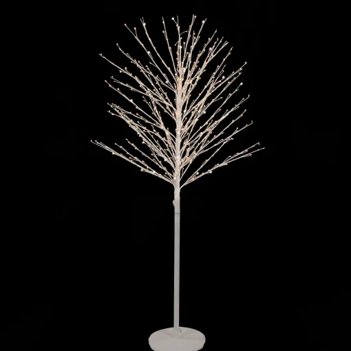 Northlight Twig Trees>5' White Led Lighted Christmas Twig Tree - Warm White Lights