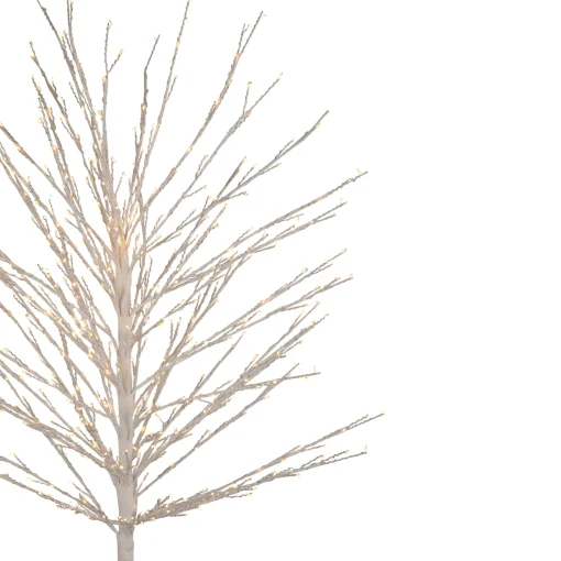 Northlight Twig Trees>5' White Led Lighted Christmas Twig Tree - Warm White Lights
