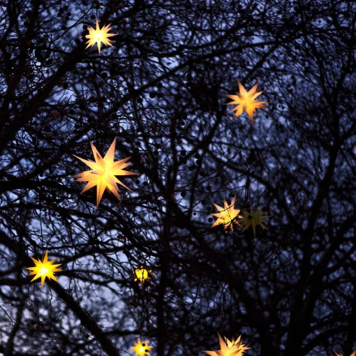 Northlight 12" White Led Lighted Moravian Star Christmas Decoration