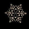 Window Decorations*Northlight 16" White Lighted Snowflake Christmas Window Silhouette