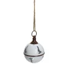 Bells*Northlight 7" White Metal Jingle Bell Hanging Christmas Decoration