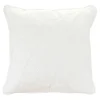 Pillows & Throws*Melrose 17" White Snowflake Square Christmas Throw Pillow