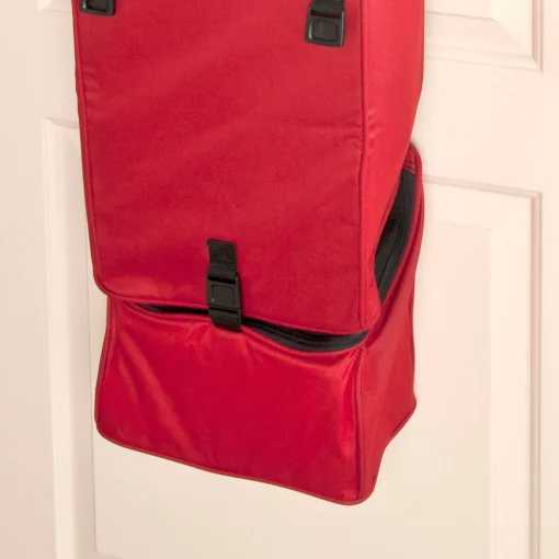 Santa’s Bags Ornament Storage>10" X 48" Apple Red Hanging Wrapping Paper Christmas Storage Bag