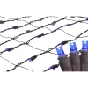 Northlight 2' X 8' Blue Led Tree Trunk Wrap Christmas Net Lights - Brown Wire