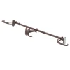 Wreath Accessories*Village Lighting Co. 9" X 26" Brass Brown Single Door Garland Christmas Hanger