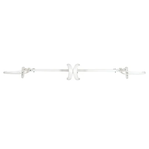 Garland Accessories*Village Lighting Co. 9" X 33" Chiffon White Double Door Garland Christmas Hanger